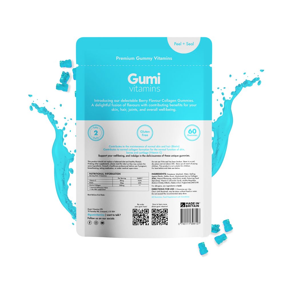 Gumi Vitamins Rejuvenate - Collagen Gummies