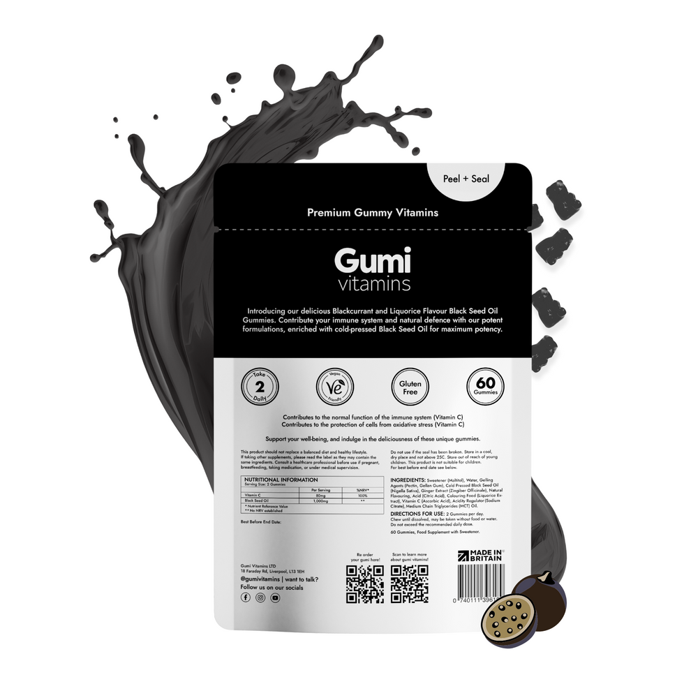 Gumi Vitamins Heal - Black Seed Oil Gummies