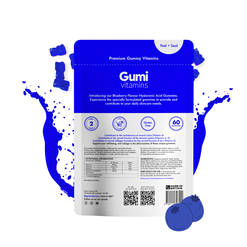 Gumi Vitamins Flourish - Hyaluronic Acid Gummies