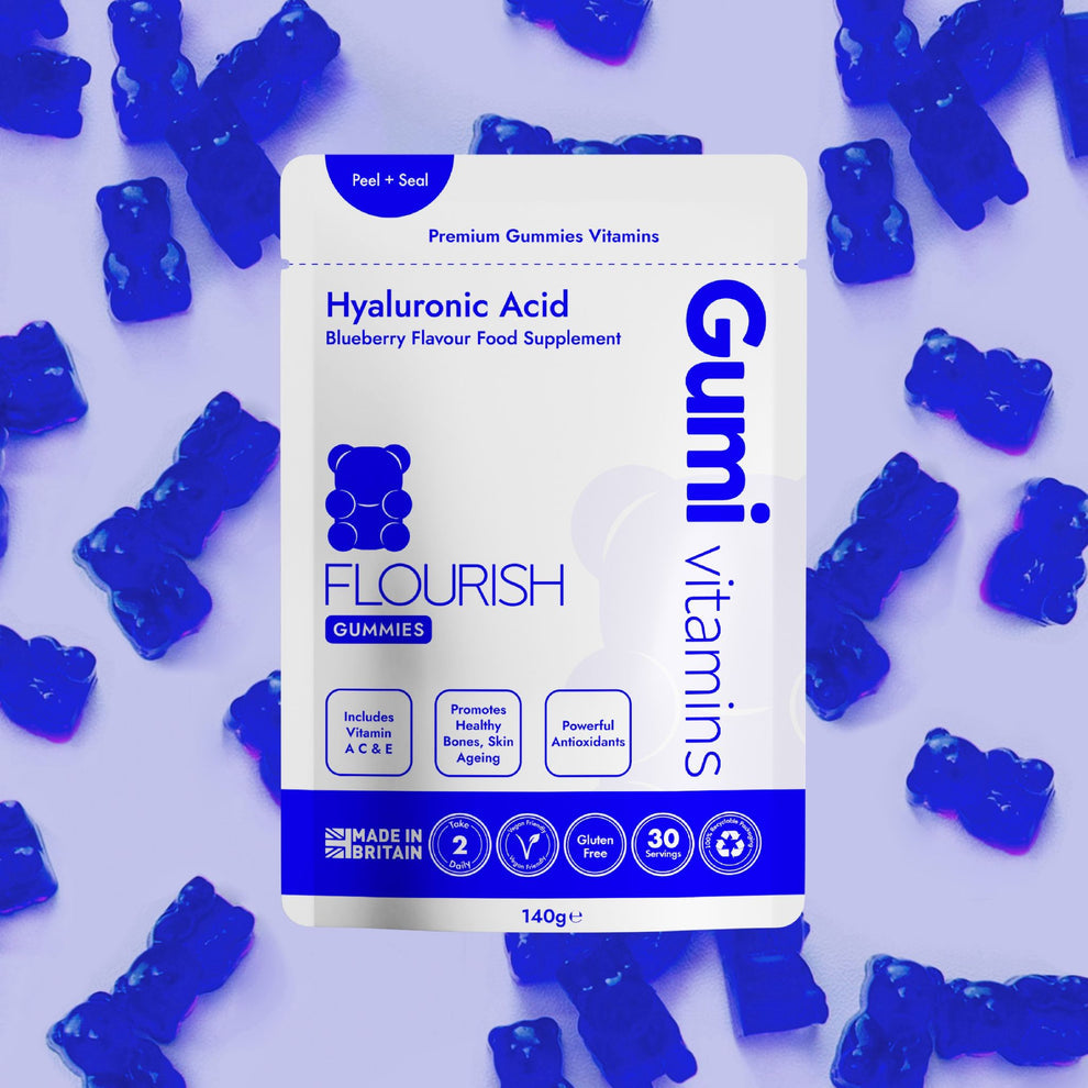 Gumi Vitamins Flourish - Hyaluronic Acid Gummies